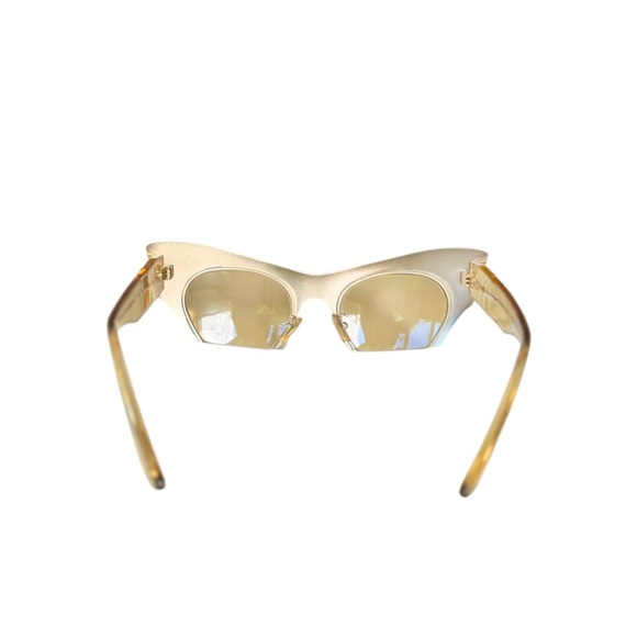 MIU MIU EUC RASOIR SMU53O brushed gold sunglasses 49__21 main image 6